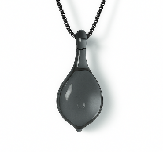 Man Cave Glass Pendant