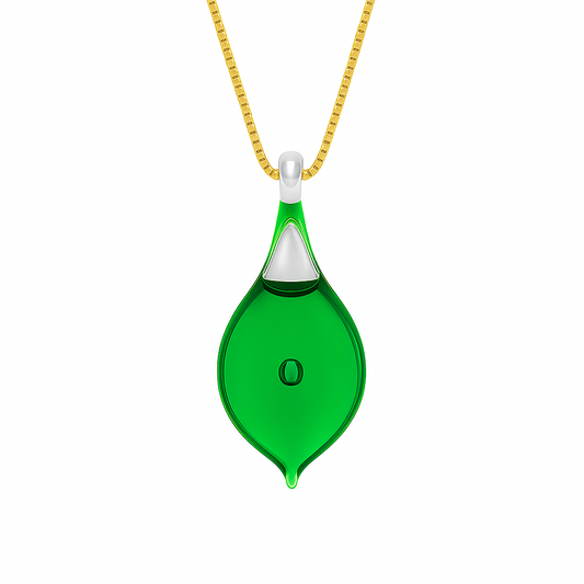 Press Reset Glass Pendant