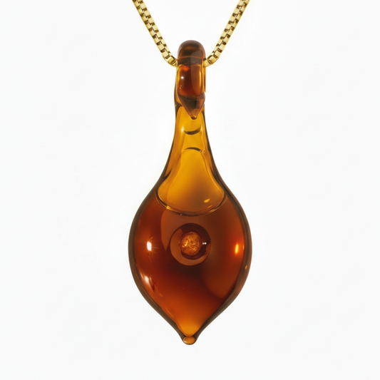 Dream Big Glass Pendant