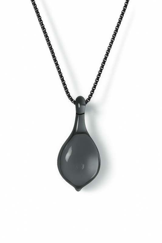 Man Cave Glass Pendant