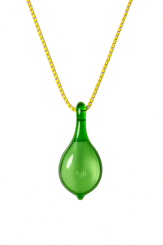 Damage Control Glass Pendant