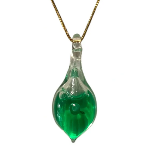 Press Reset Glass Pendant