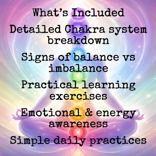The Chakra Connection Self-Guided Course