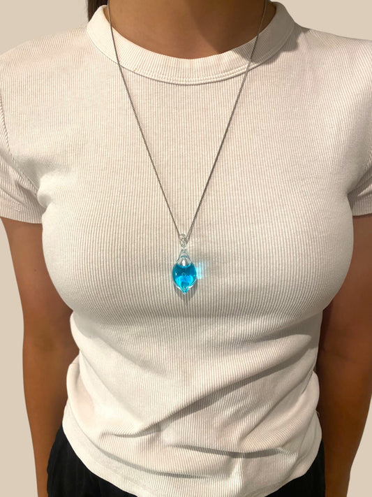 Jet Setter Glass Pendant