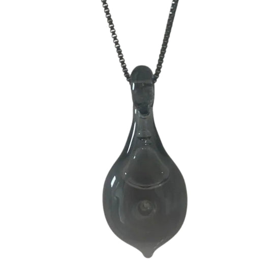 Man Cave Glass Pendant