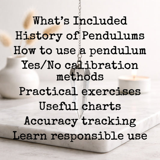 Practical Pendulum Dowsing Self-Guided Course